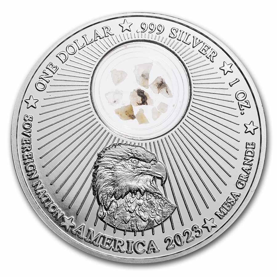 2023 Mesa Grande 1 oz Silver Alien Abduction Proof