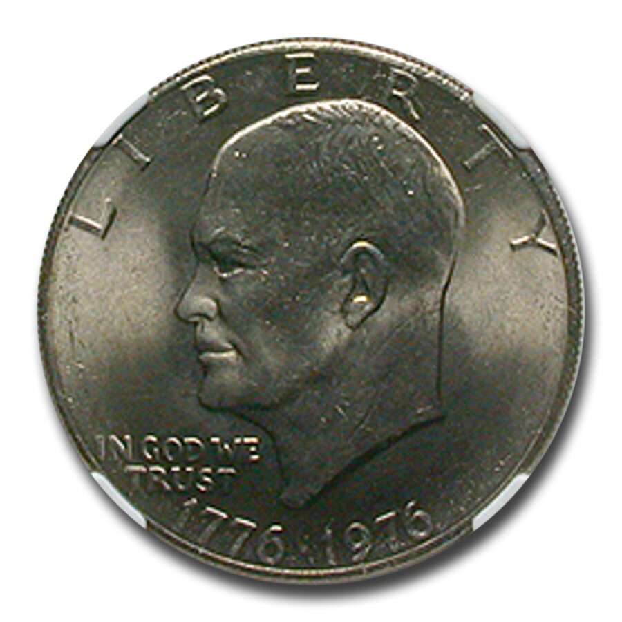 1976 Clad Eisenhower Dollar MS-67 NGC (Type-2)