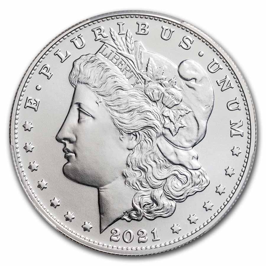 2021 Silver Morgan Dollar MS-70 PCGS