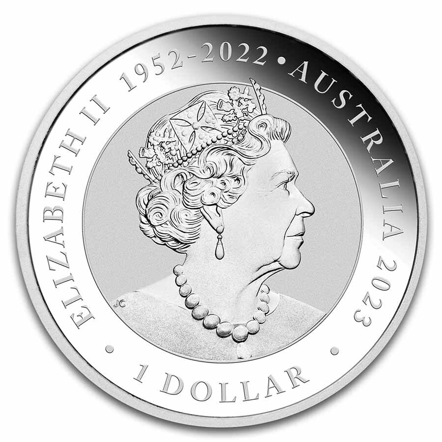 2023 Australia 1 oz Silver Swan BU