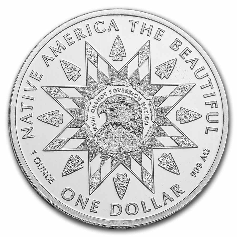 2023 1 oz Silver NATB Alaska Denali National Park (Box/COA)
