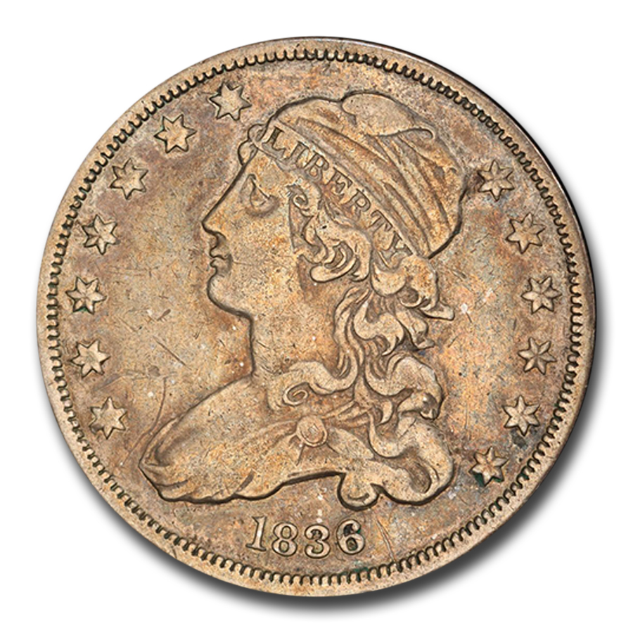 1836 Capped Bust Quarter VF-30 PCGS