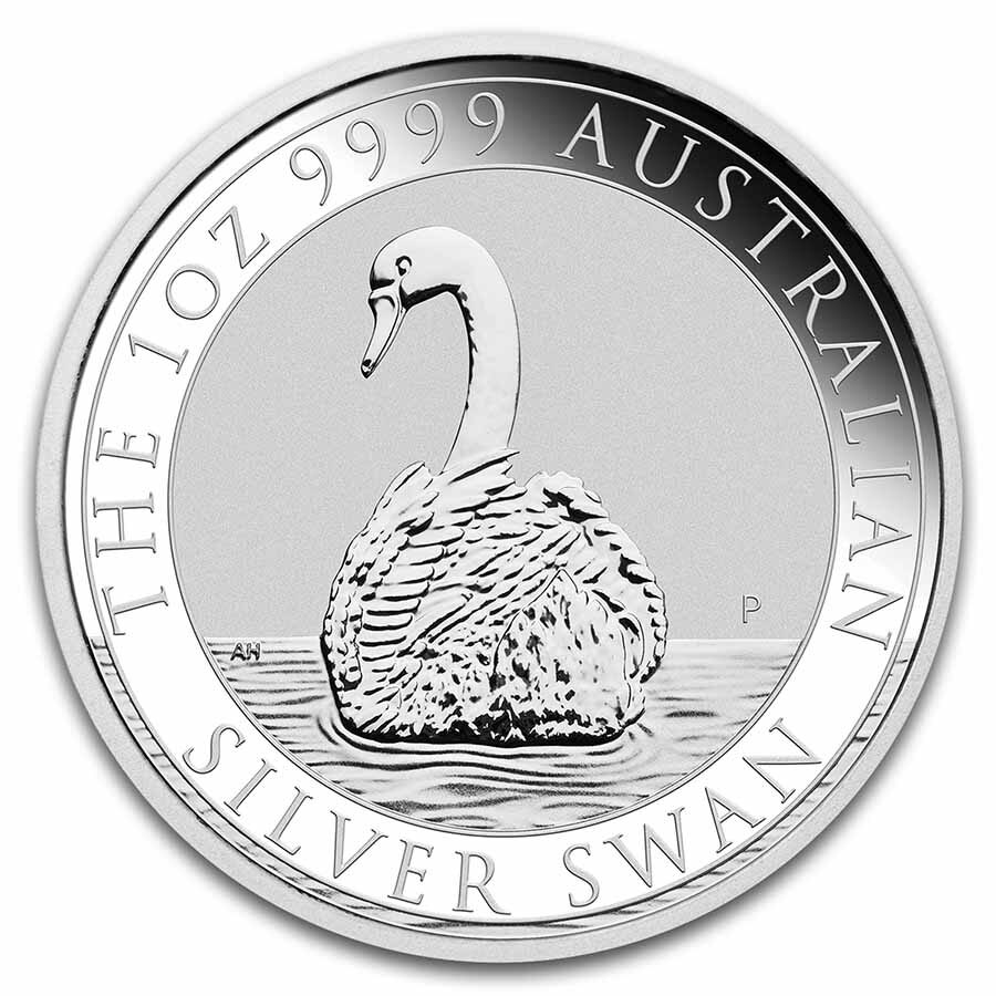 2023 Australia 1 oz Silver Swan MS-70 PCGS (FS, Swan Label)