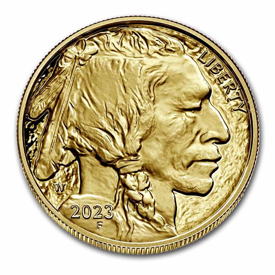 2023-W 1 oz Proof Gold Buffalo (w/Box & COA)