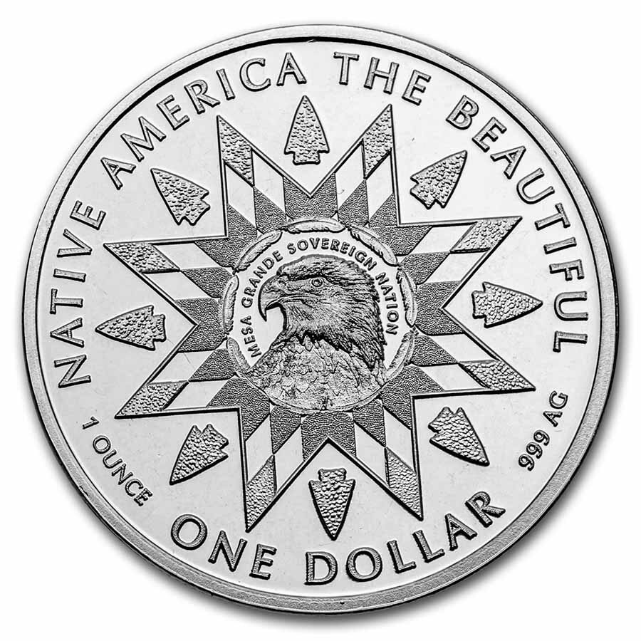 2023 1 oz Silver NATB New Hampshire (Box/COA)