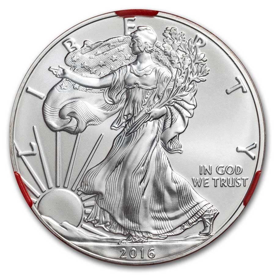 2016-W Burnished Silver Eagle MS-70 NGC