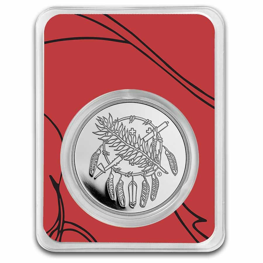 1 oz Silver Round - "Grand Buffalo" by D.G. Smalling, in TEP
