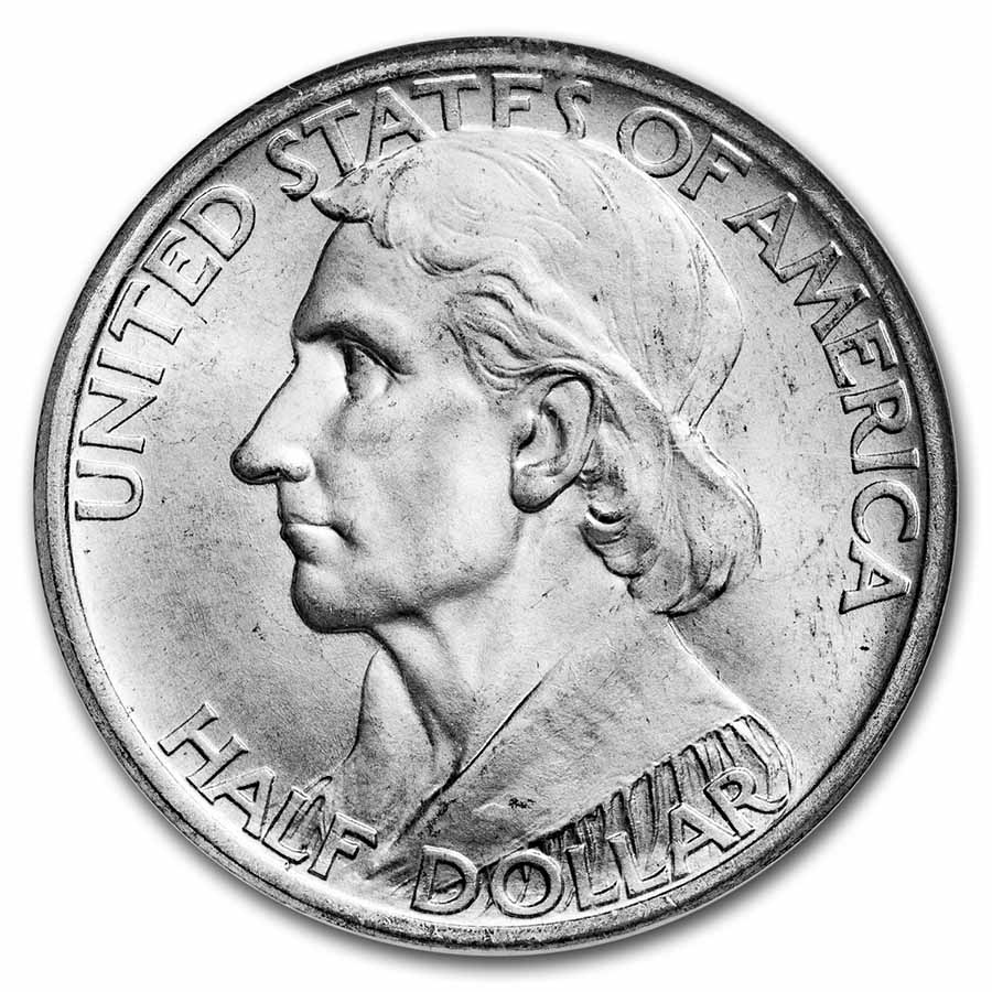 1938-S Daniel Boone Bicentennial Half Dollar MS-66 NGC