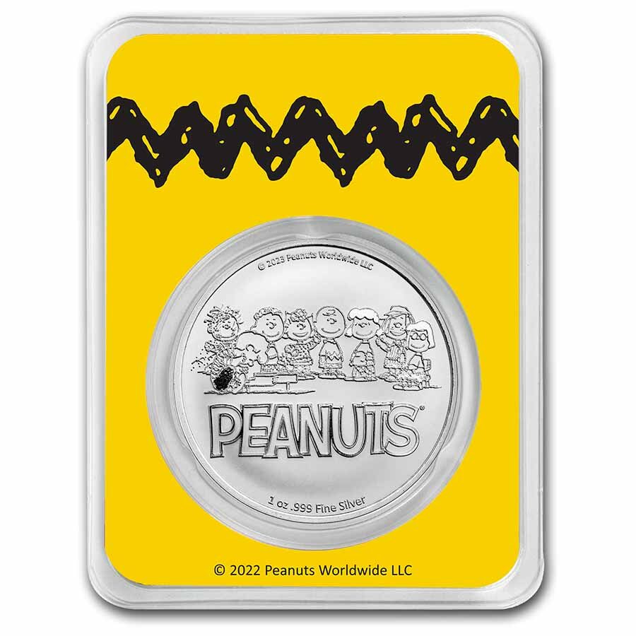 Peanuts® Snoopy Flying Ace 1 oz Silver in TEP