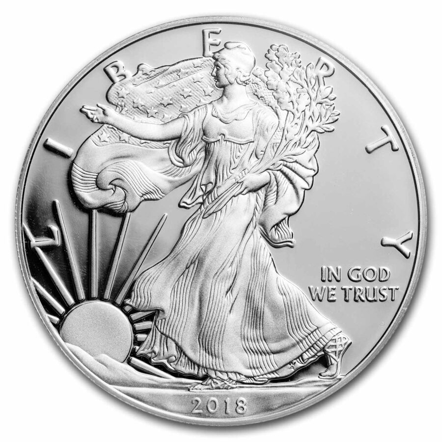 2018-S Proof American Silver Eagle PR-70 PCGS (FDI, Cleveland)