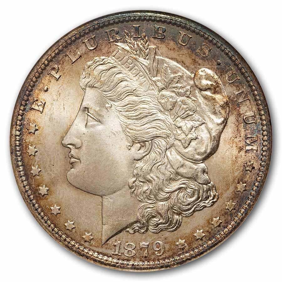 1879-S Morgan Dollar MS-65 NGC (Toned)
