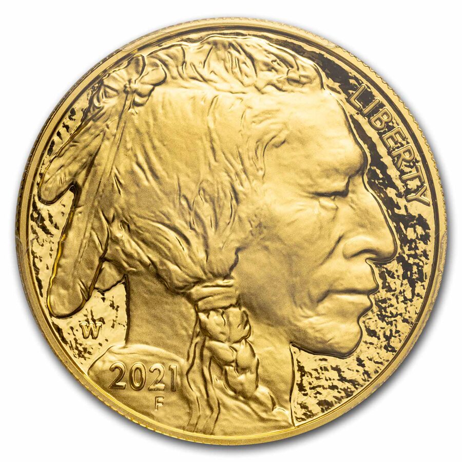 2021-W 1 oz Proof Gold Buffalo PR-70 PCGS