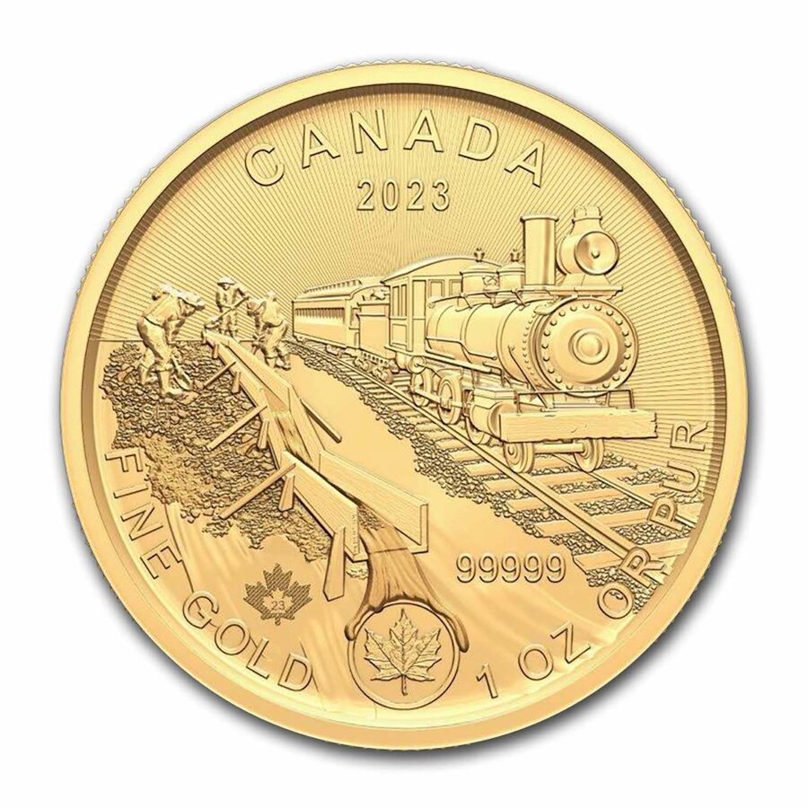 2023 RCM 1 oz Au Klondike Passage for Gold .99999 BU (Assay Card)