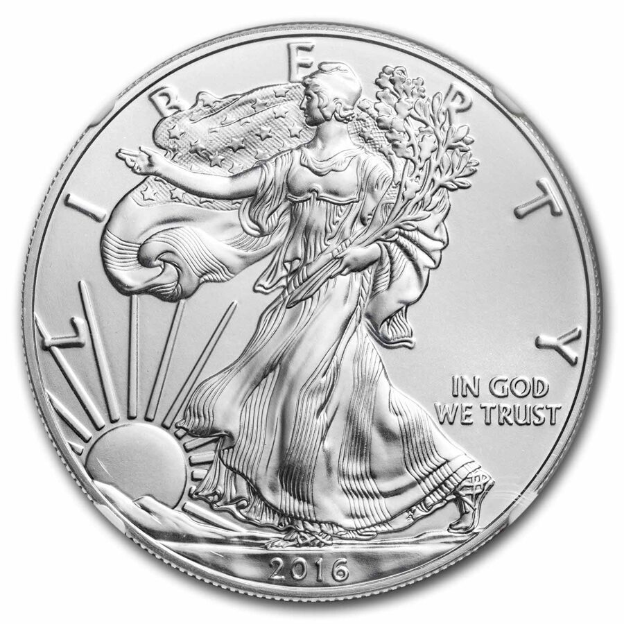 2016 (P) American Silver Eagle MS-69 NGC
