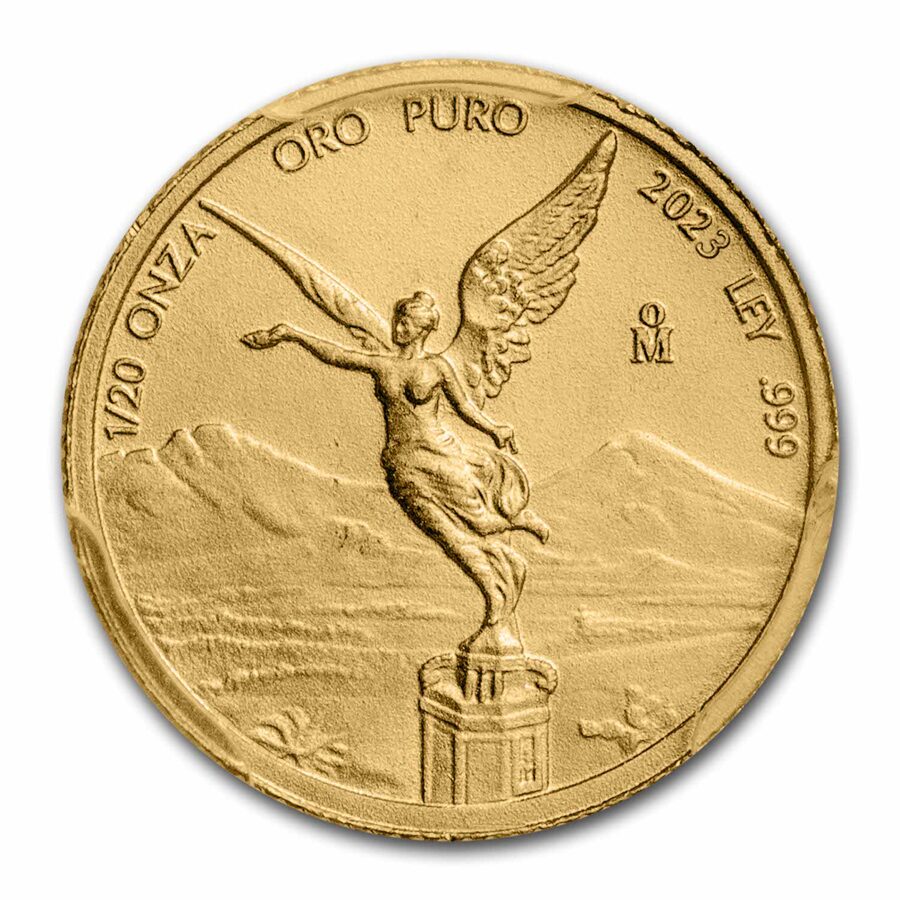 2023 Mexico 1/20 oz Gold Libertad MS-70 PCGS (FS, Green Label)