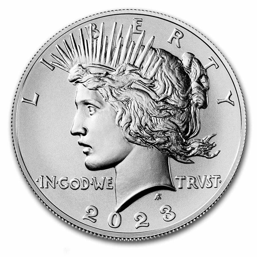 2023 Silver Peace Dollar (Box & COA)