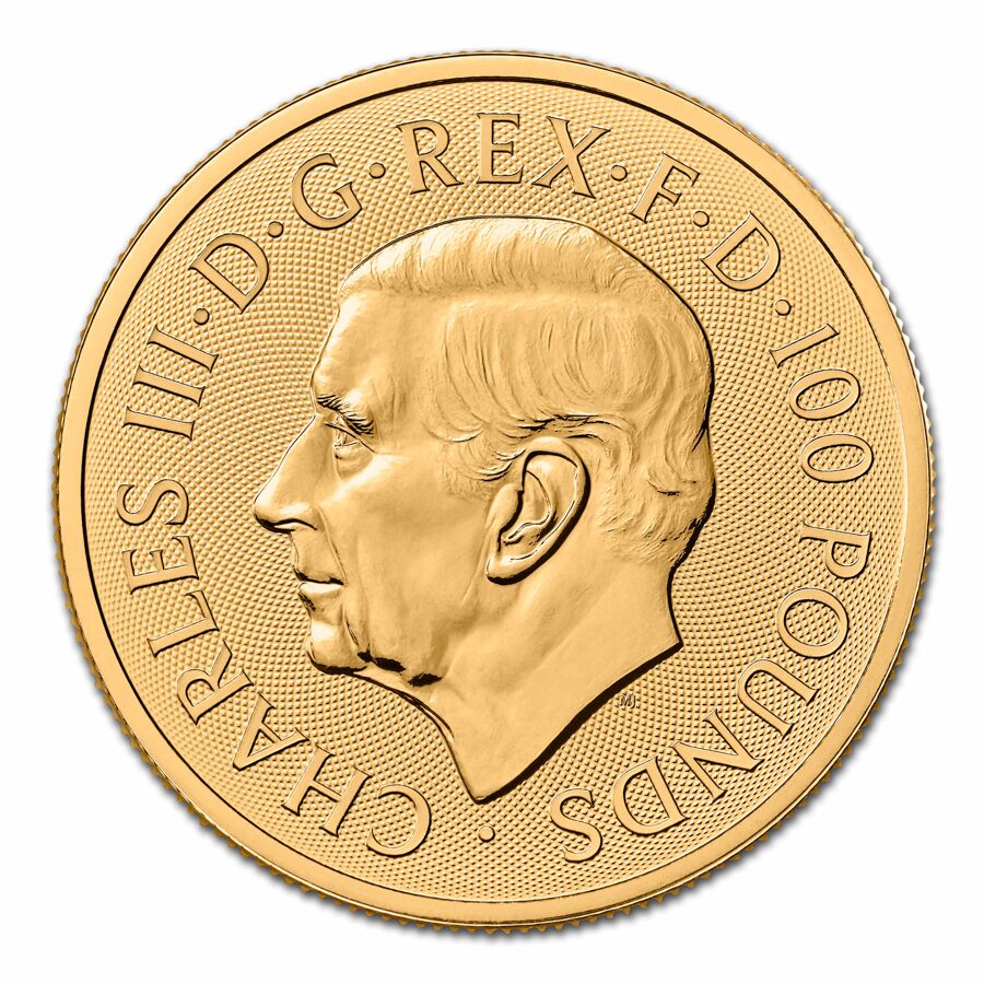 2023 Great Britain 1 oz Gold The Royal Arms BU