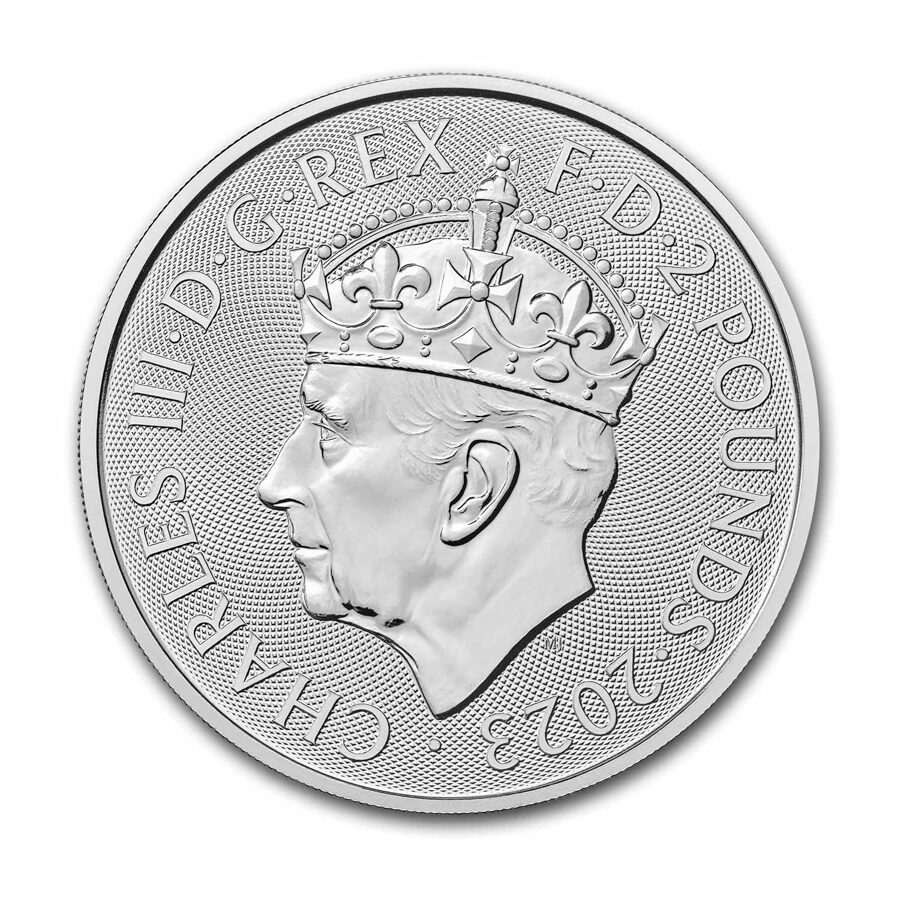 2023 Great Britain 1 oz Silver Coronation BU