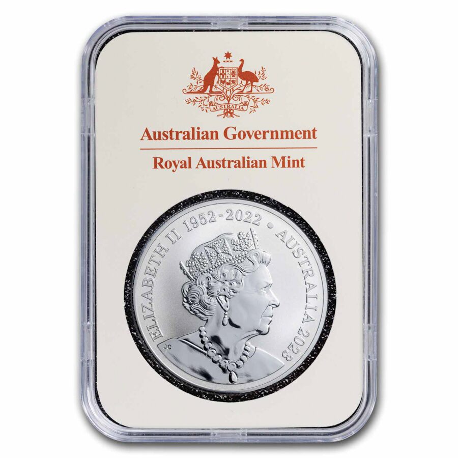 2023 Australia 1 oz Silver $1 Kangaroo Frosted Uncirculated