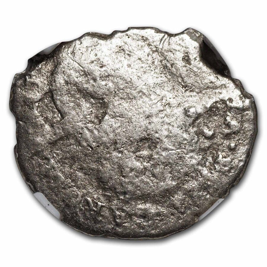 Mexico Silver 1 Real El Cazador Shipwreck Genuine NGC
