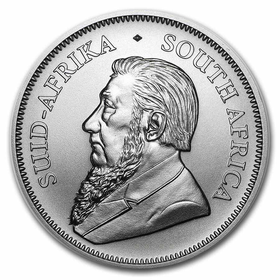 2024 South Africa 1 oz Silver Krugerrand BU