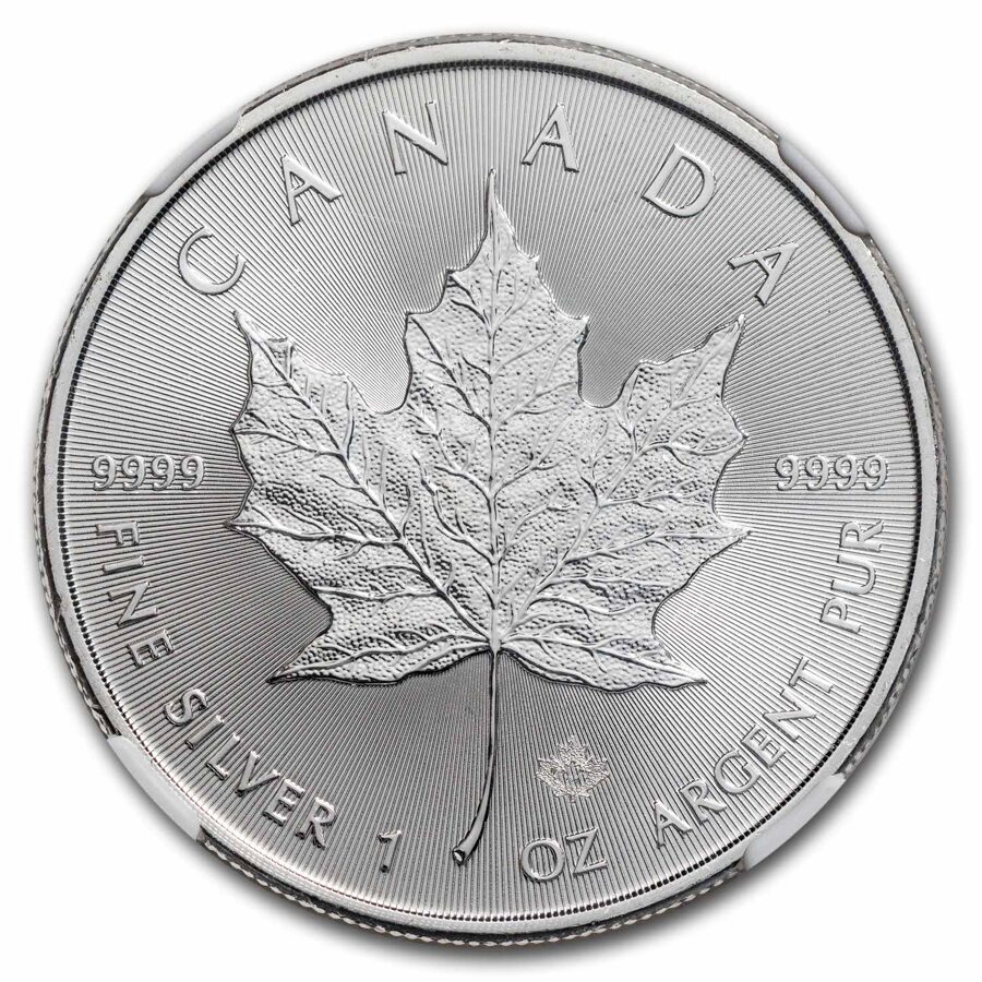 2021 Canada 1 oz Silver Maple Leaf Early Release MS-69