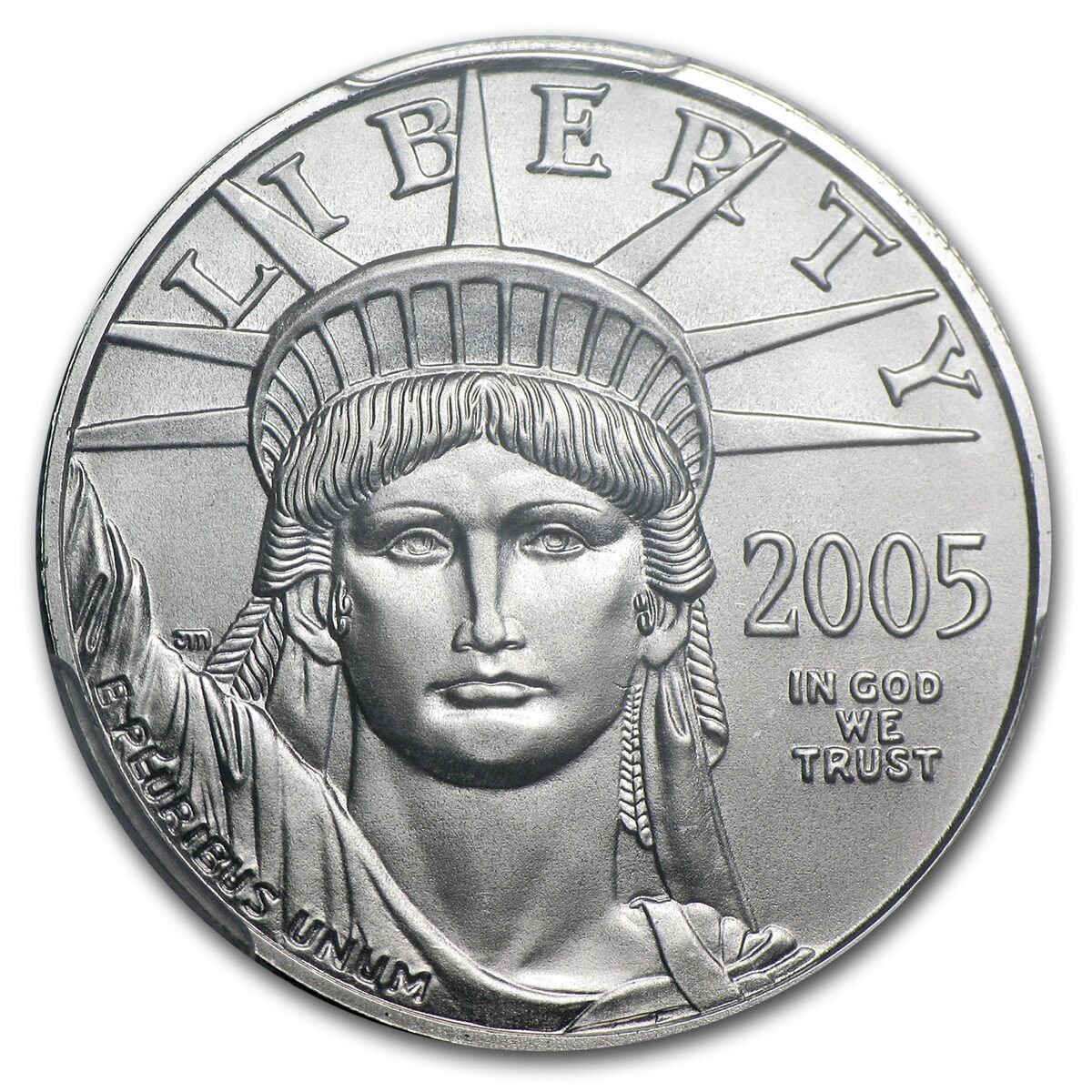 2005 1/2 oz American Platinum Eagle MS-69 PCGS (FirstStrike®)