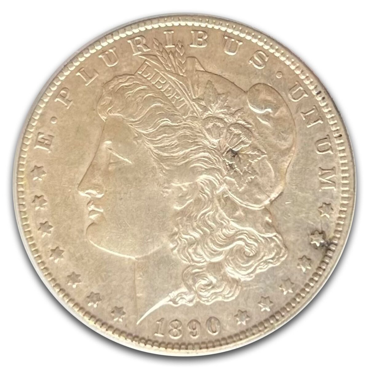 1890-CC Morgan Dollar AU-50 PCGS