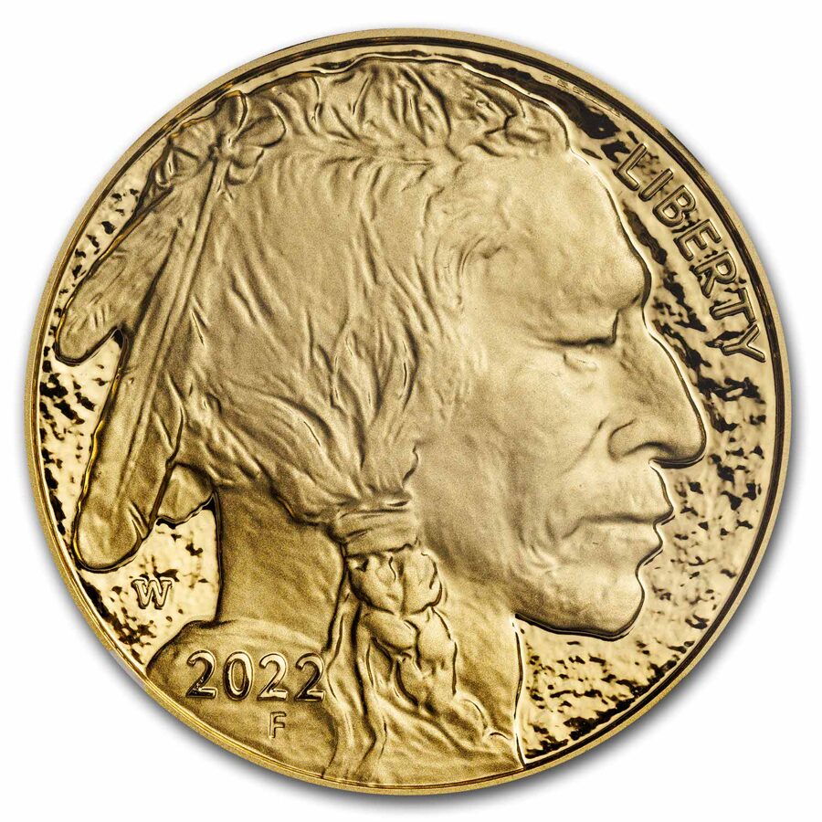 2022-W 1 oz Proof Gold Buffalo PF-70 NGC (Advanced Release)