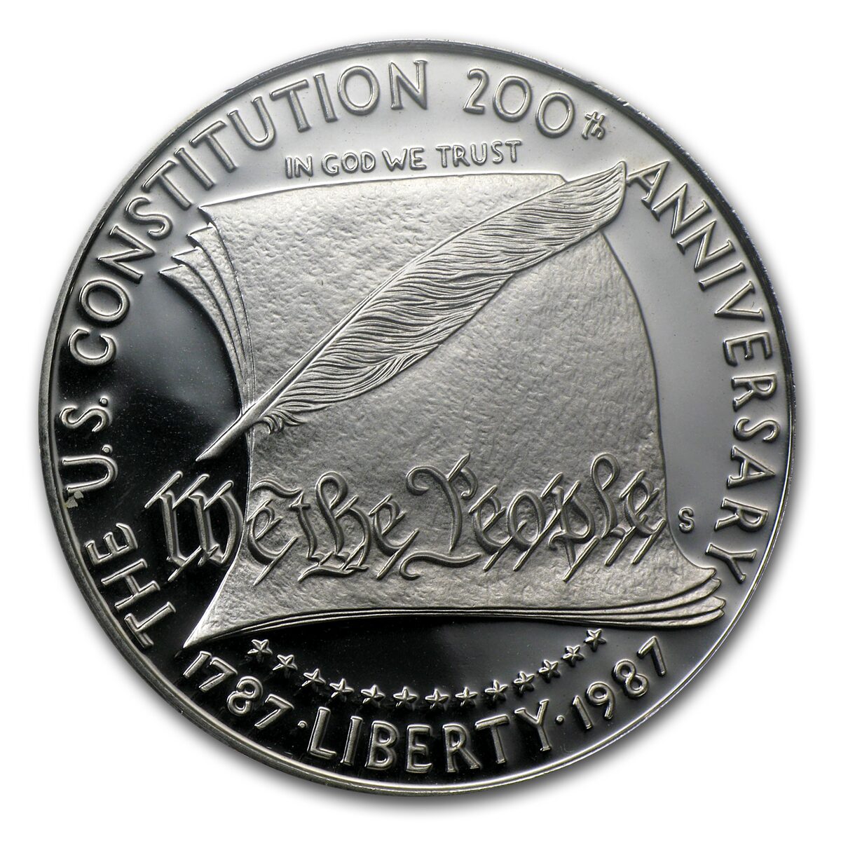 1987-S Constitution $1 Silver Commem PR-69 PCGS
