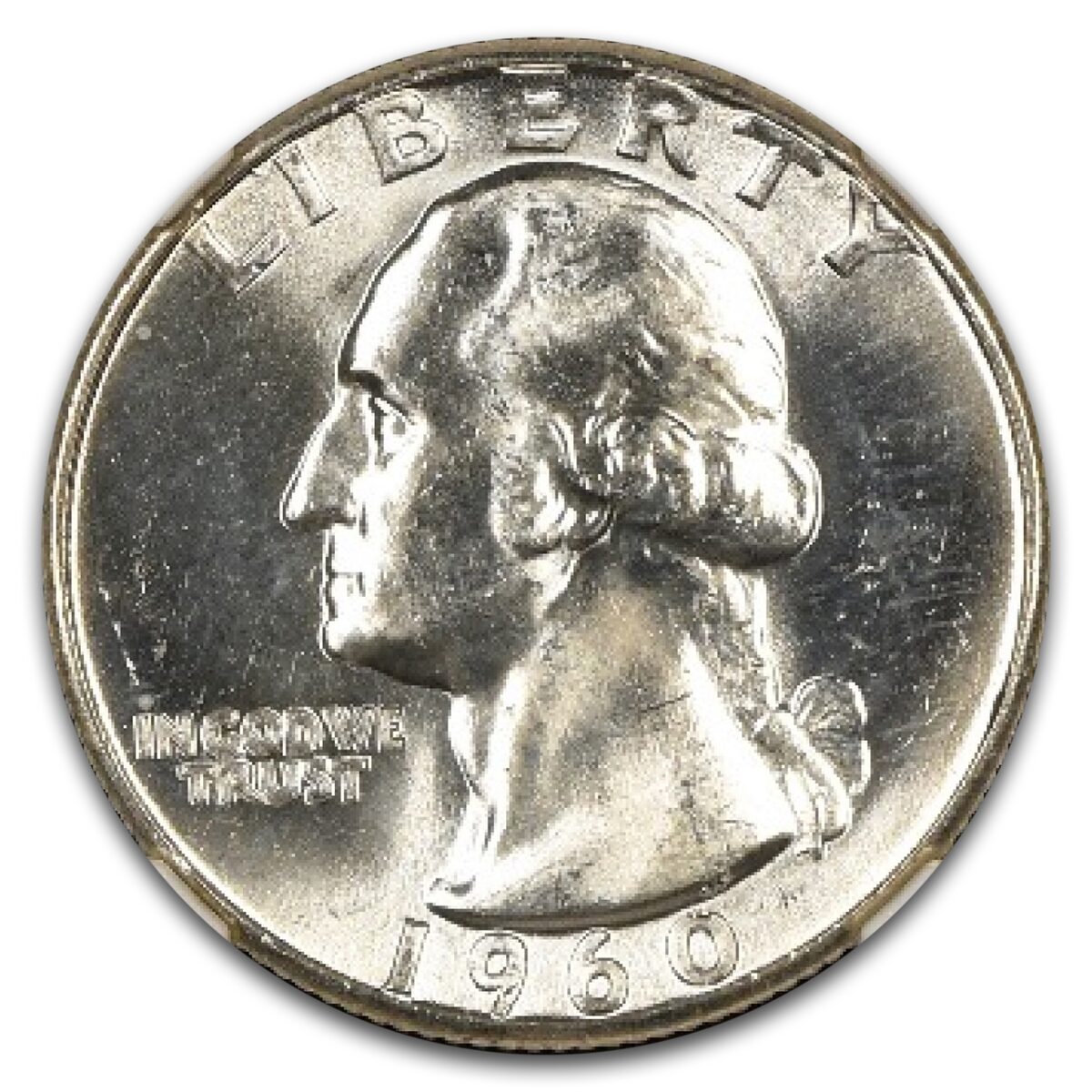 1960 Washington Quarter MS-65 NGC (Type B Rev, Fivaz)