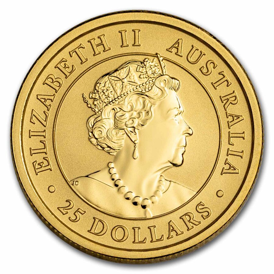 2022 Australia 1/4 Gold Australian Wildlife BU
