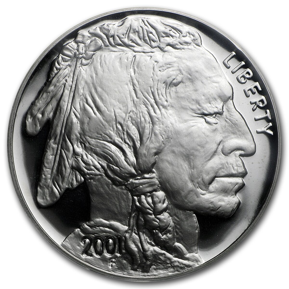 2001-P Buffalo $1 Silver Commem PR-70 PCGS