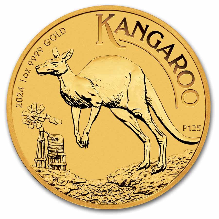 2024 Australia 1 oz Gold Kangaroo (MintDirect Single)