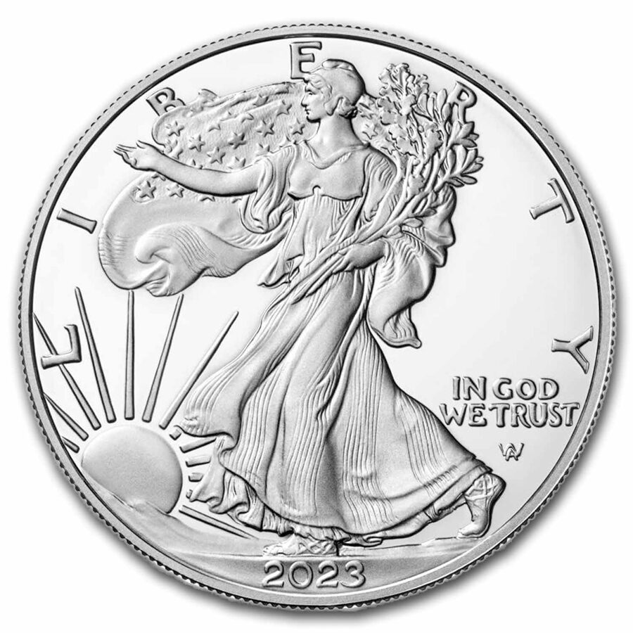2023-S Proof Silver American Eagle PF-70 NGC (First Day of Issue)