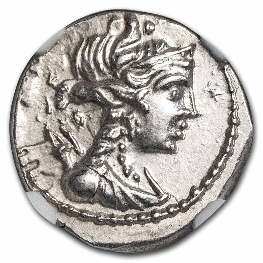 Gaul, Massalia AR Silver Drachm (2nd-1st Century BC) Ch AU NGC