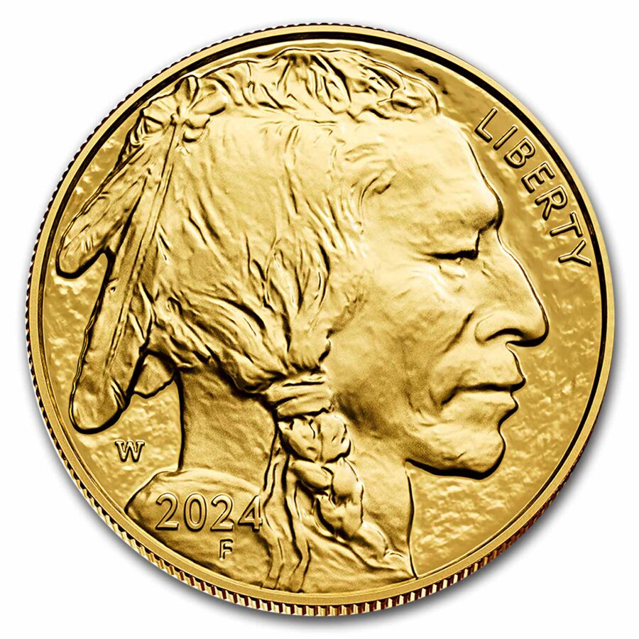 2024-W 1 oz Proof Gold Buffalo PR-70 PCGS (First Day of Issue)