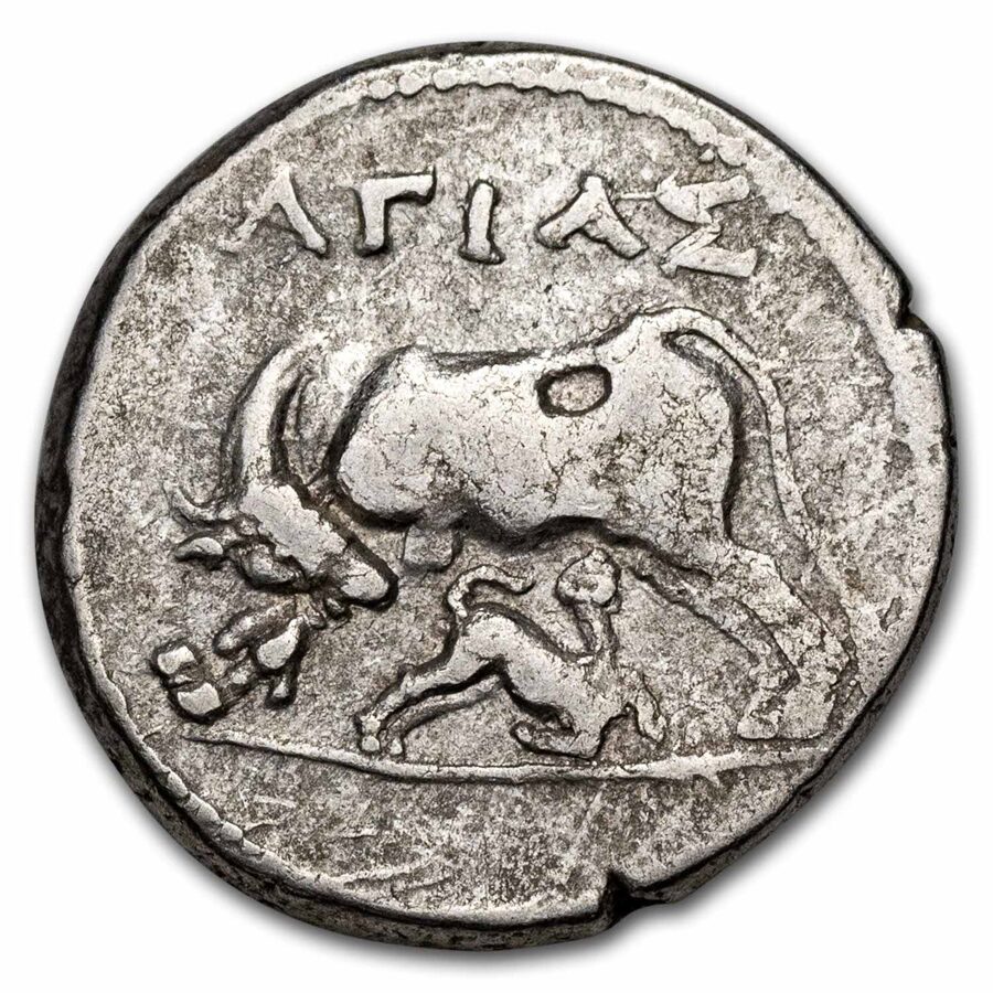 Roman Provincial Illyria Silver Drachm (3rd-1st Cent. BC) Ch Fine