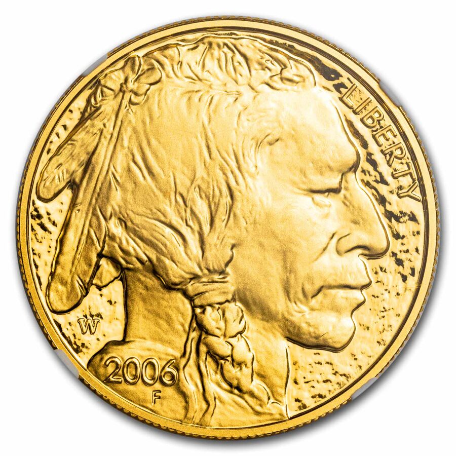 2006-W 1 oz Proof Gold Buffalo PF-70 NGC (Moy)