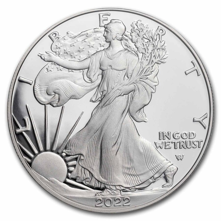 2022-S Proof American Silver Eagle PR-70 PCGS