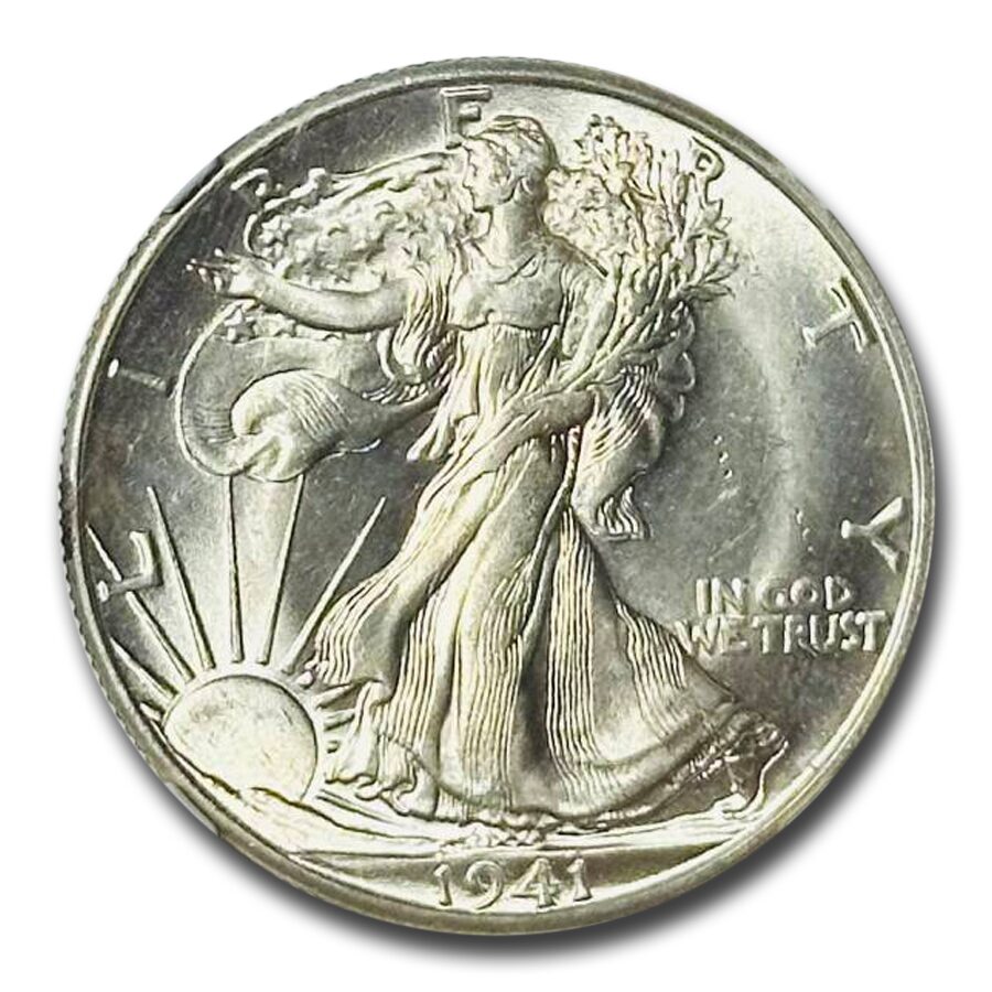 1941-D Walking Liberty Half Dollar MS-63 NGC