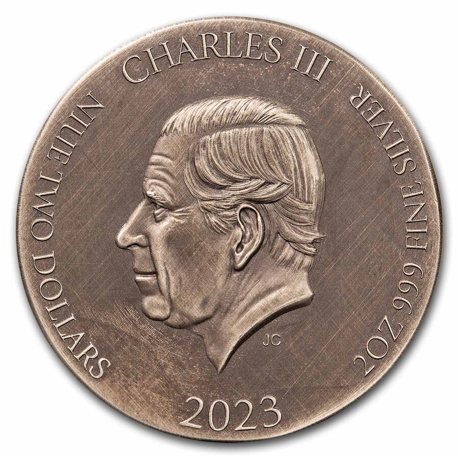2023 2 oz Silver Coin - Biblical Series (The Tower of Babel)