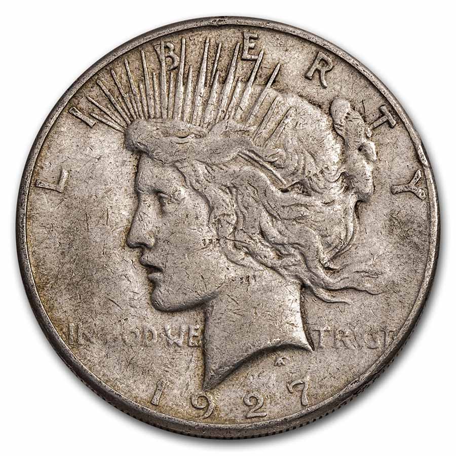 1927-S Peace Dollar Cull