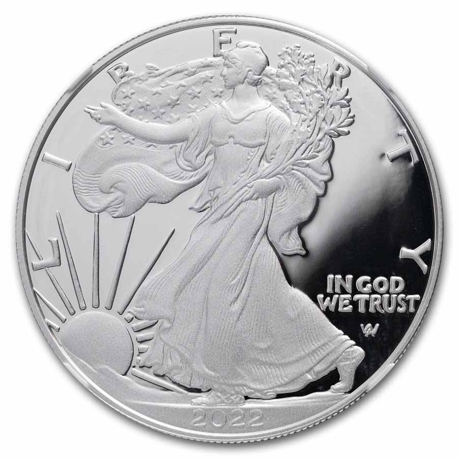 2022-W 1 oz Proof Silver Eagle PF-70 NGC