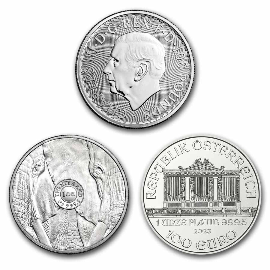1 oz Platinum Coin - Random Mint