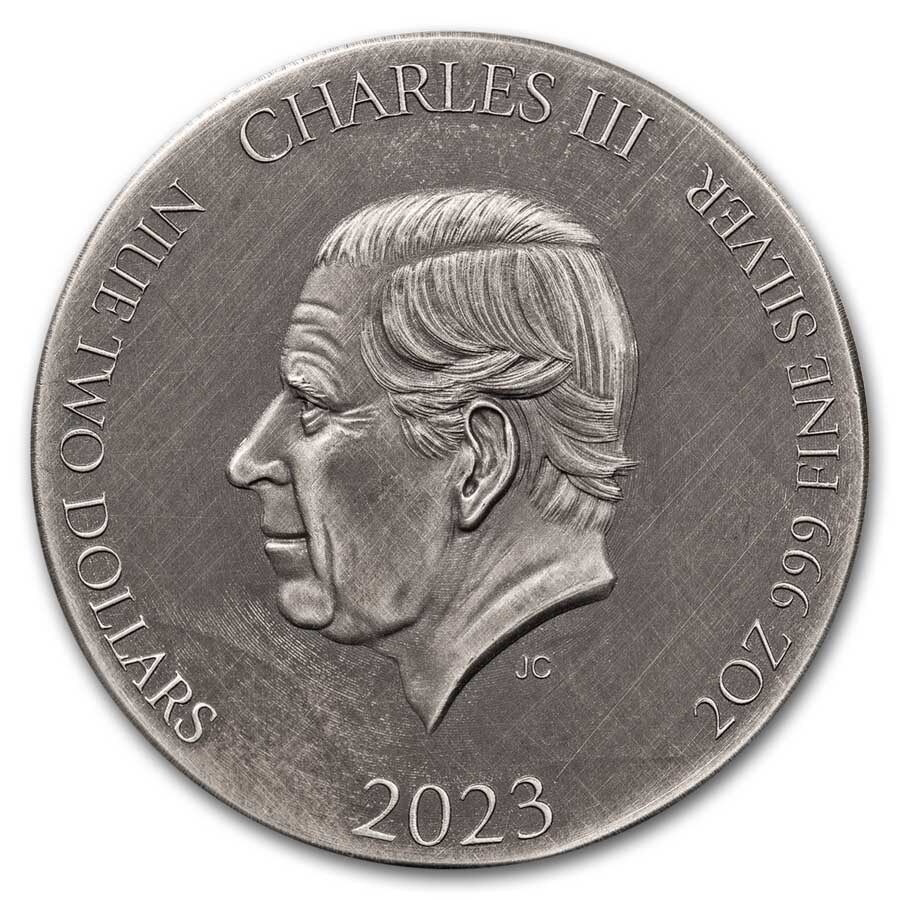 2023 2 oz Silver Coin - Biblical Series (Zechariah's Vision)
