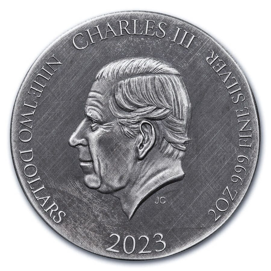2023 2 oz Silver Coin - Biblical Series (Sermon on the Mount)