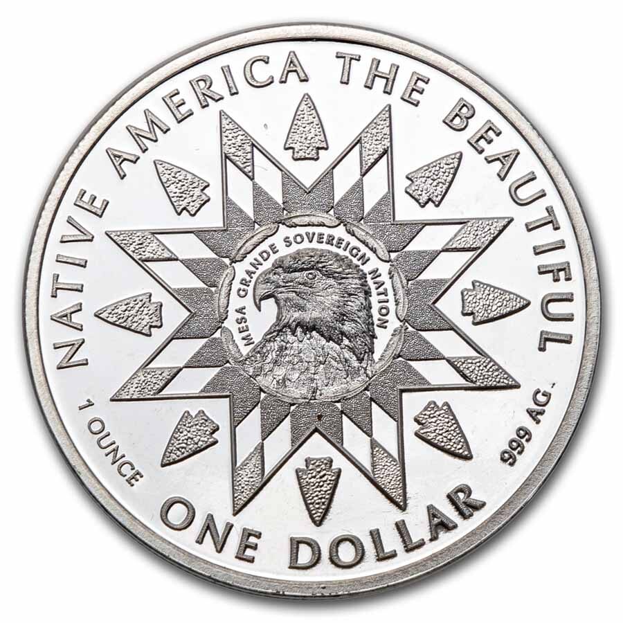 2024 1 oz Silver NATB Utah Arches National Park (Color)