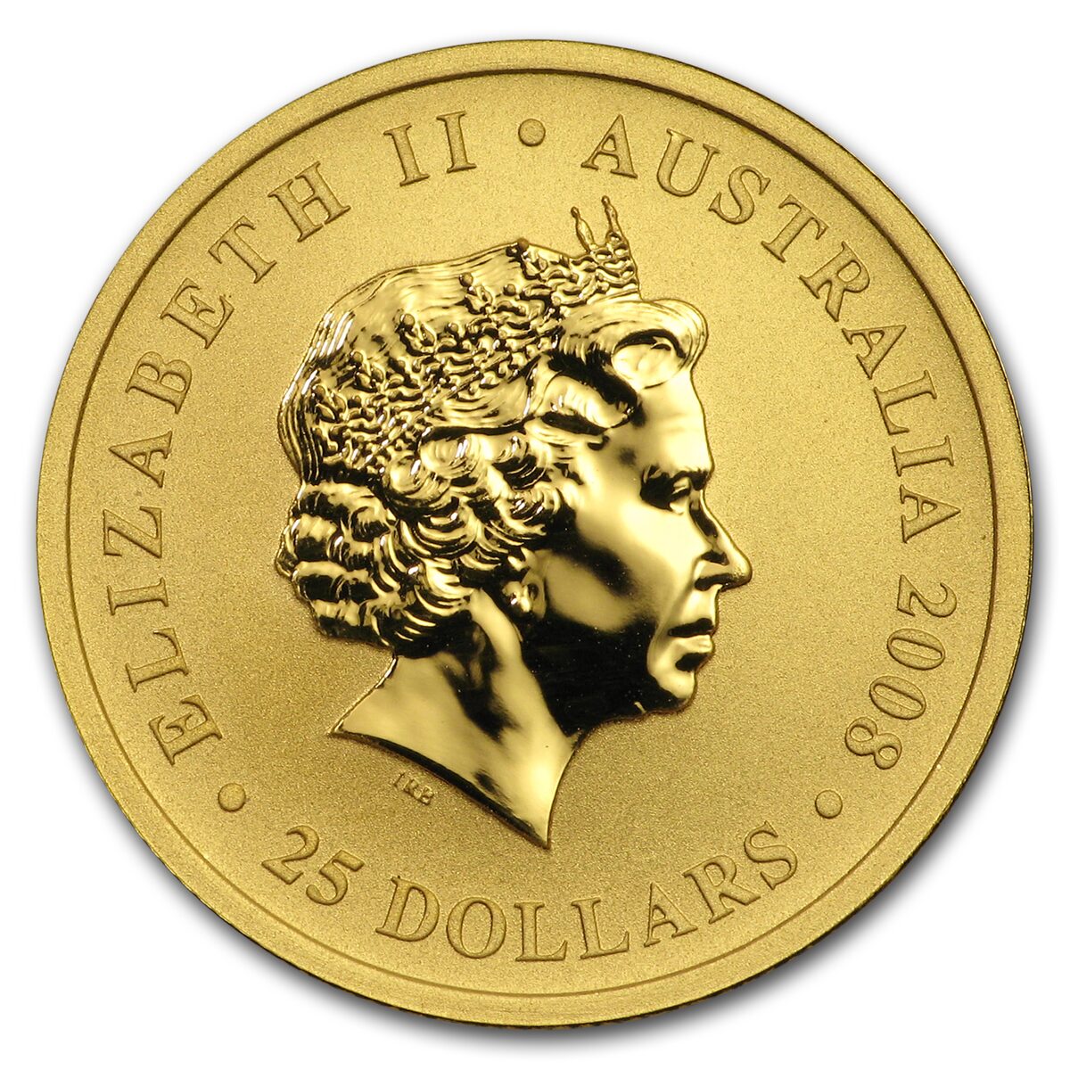 2008 Australia 1/4 oz Gold Kangaroo BU