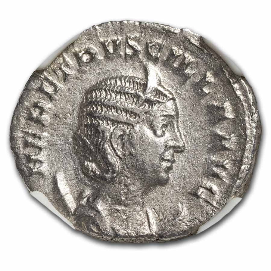 Rome AR Dbl Denarius H. Etruscilla 249-51 AD XF NGC (Random Coin)